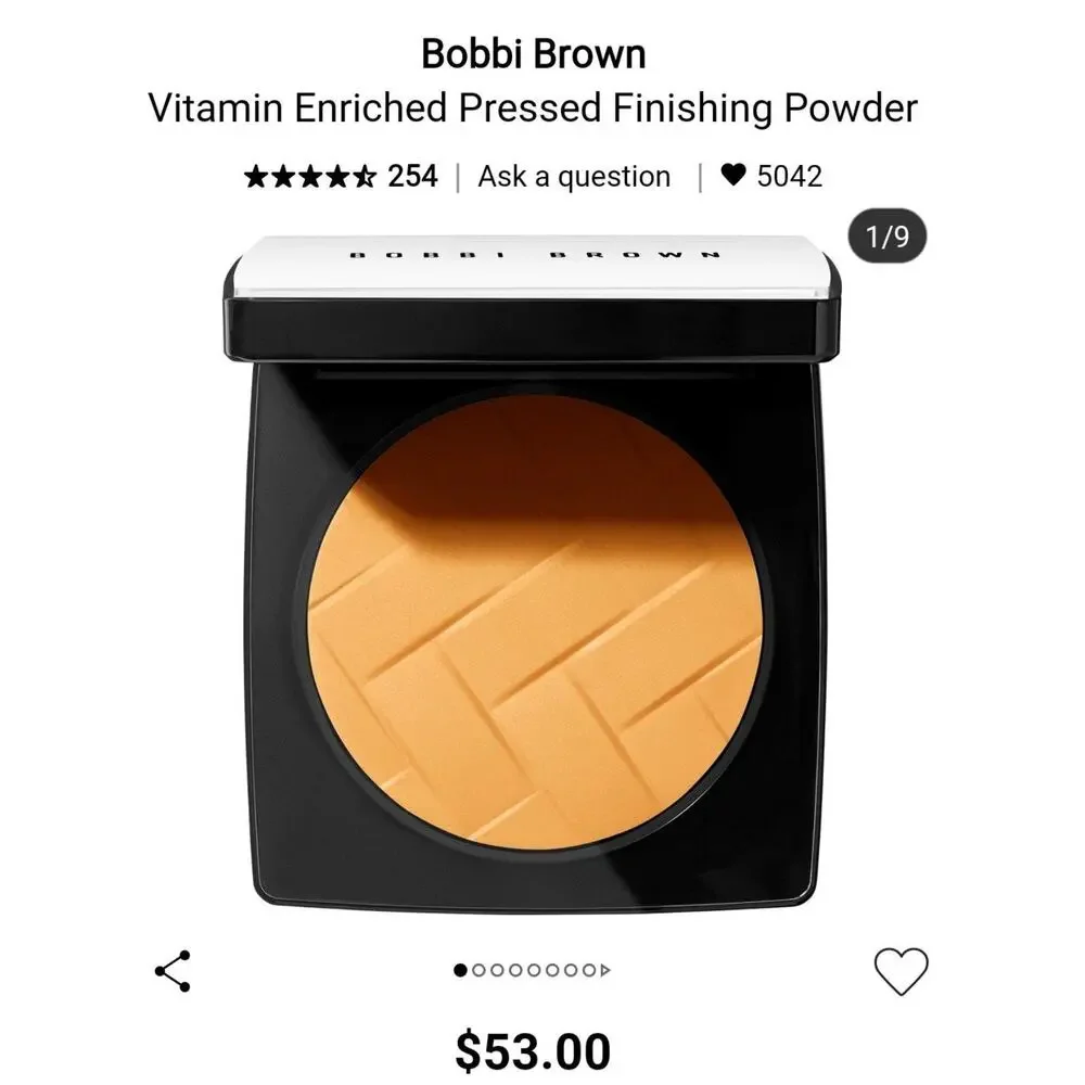 Bobbi Brown Vitamin Enriched Pressed Powder-Peach